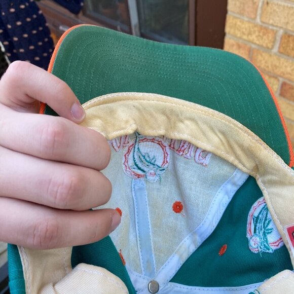 Vintage Miami Dolphins Embroidered NFL Baseball Hat Blue - Picture 9 of 11